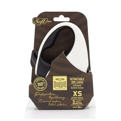 Doggie Soft Serisi Otomatik Köpek Gezdirme Tasması X-Small - 11