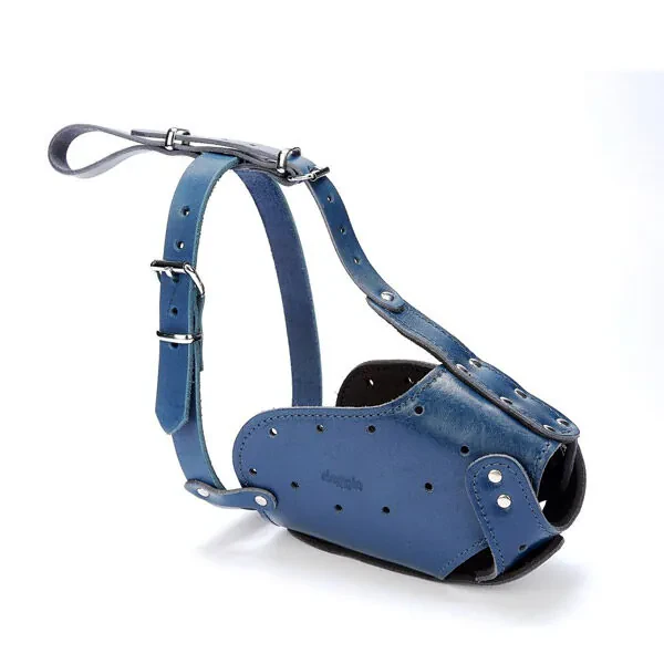 Doggie Uzun Burun Koruma Deri Ağızlık 80 CM - 2
