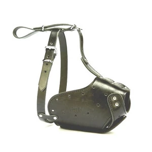 Doggie Uzun Burun Koruma Deri Ağızlık 80 CM - 5