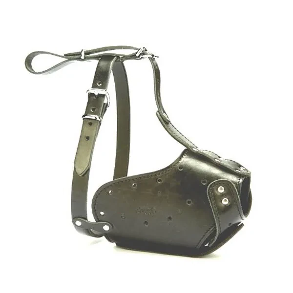 Doggie Uzun Burun Koruma Deri Ağızlık 80 CM - 5