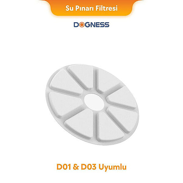 Dogness D01 ve D03 Su Pınarlarıyla Uyumlu Yedek Filtre