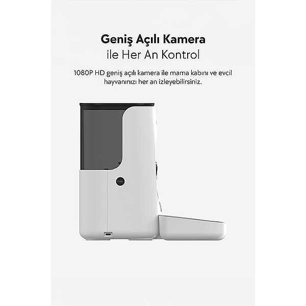 Dogness Rover F15 Otomatik Çelik Kedi ve Köpek Mama Kabı 4 L - 2