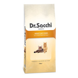 Dr. Sacchi Basic Tavuklu Yetişkin Kedi Maması 15 KG - 1