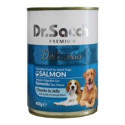Dr. Sacchi Somonlu Köpek Yaş Maması 400 GR