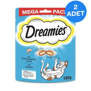 Dreamies Mega Paket Somonlu Kedi Ödül Maması 180 gr*4