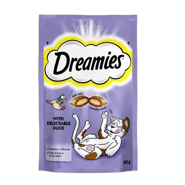 Dreamies Ördekli Kedi Ödülü 60 GR - 1
