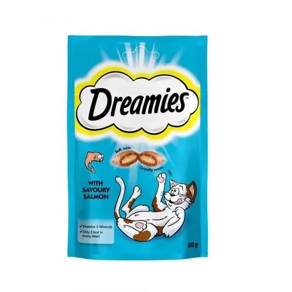 Dreamies Somonlu Kedi Ödülü 60 GR - 1