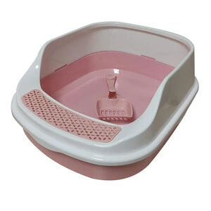 Dr.Sacchi Kürekli Lüks Plastik Kedi Tuvaleti