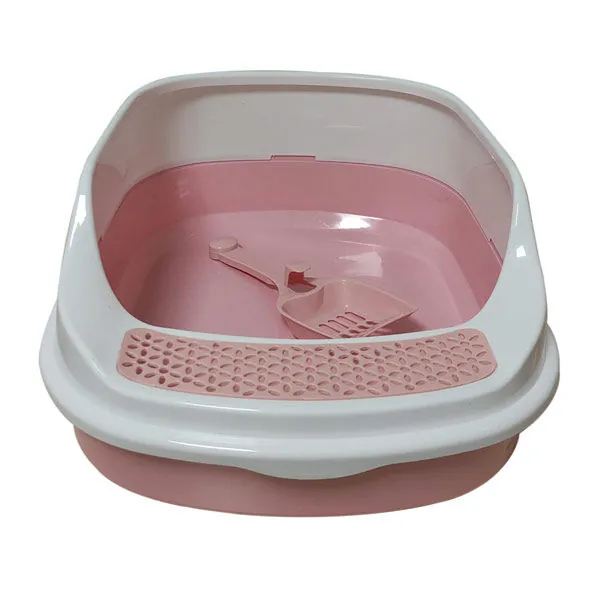 Dr.Sacchi Kürekli Lüks Plastik Kedi Tuvaleti - 2