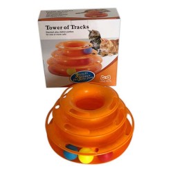Dr.Sacchi 3 Katlı Kedi Oyun Tüneli CT-073