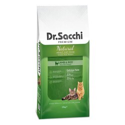 Dr.Sacchi Premium Sensitive Kuzulu Kedi Maması 15 KG - 1