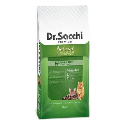 Dr.Sacchi Premium Sensitive Kuzulu Kedi Maması 15 KG - 1