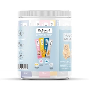 Dr.Sacchi Sıvı Kedi Ödül 14 Gr Karışık- 30'Lu Kavanoz