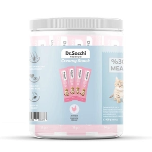 Dr.Sacchi Sıvı Kedi Ödül Kıtten Chıcken 14 Gr Karışık- 30'Lu Kavanoz