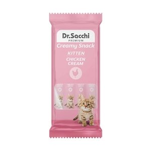 Dr.Sacchi Sıvı Kedi Ödül Kıtten Chıcken 4Lü