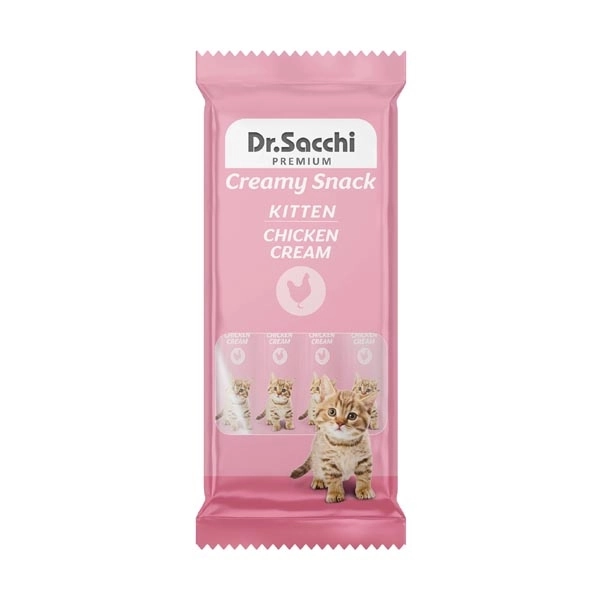 Dr.Sacchi Sıvı Kedi Ödül Kıtten Chıcken 4Lü - 1