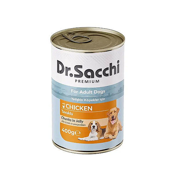 Dr.Sacchi Tavuklu Yetişkin Köpek Konservesi 400 g