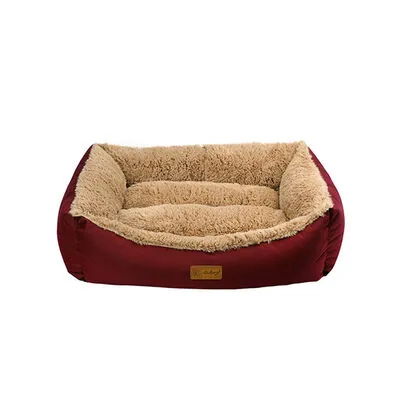 Dubex Jellybean Kedi Köpek Yatağı Bordo S - 1