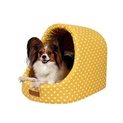 Dubex Mini Cave Kedi Kulübesi Sarı Benekli - 2