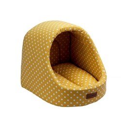 Dubex Mini Cave Kedi Kulübesi Sarı Benekli