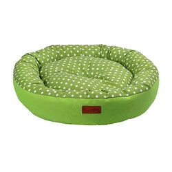 Dubex Tarte Yuvarlak Yatak Fıstık Yeşili M