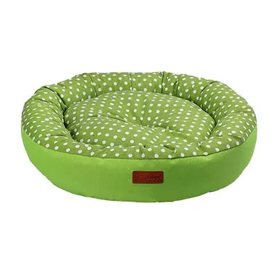 Dubex Tarte Yuvarlak Yatak Fıstık Yeşili M - 1