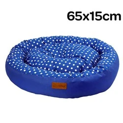 Dubex Tarte Yuvarlak Yatak Lacivert Benekli M - 2