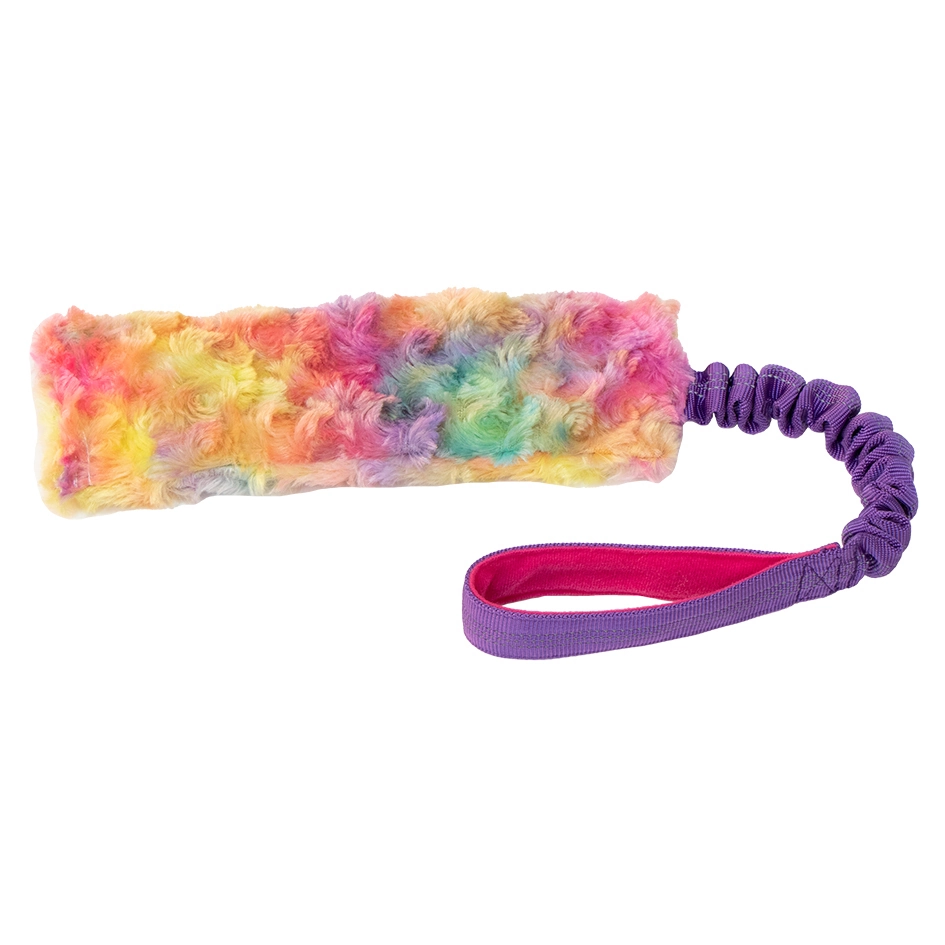 Eastland Bungee İpli Öten Peluş Oyuncak Gökkuşağı 52cm - 1