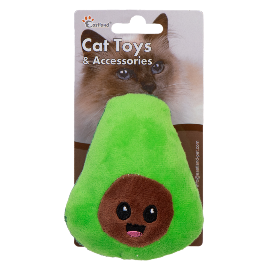 Eastland Catnipli Hışırtılı Peluş Avokado 11,5cm - 1