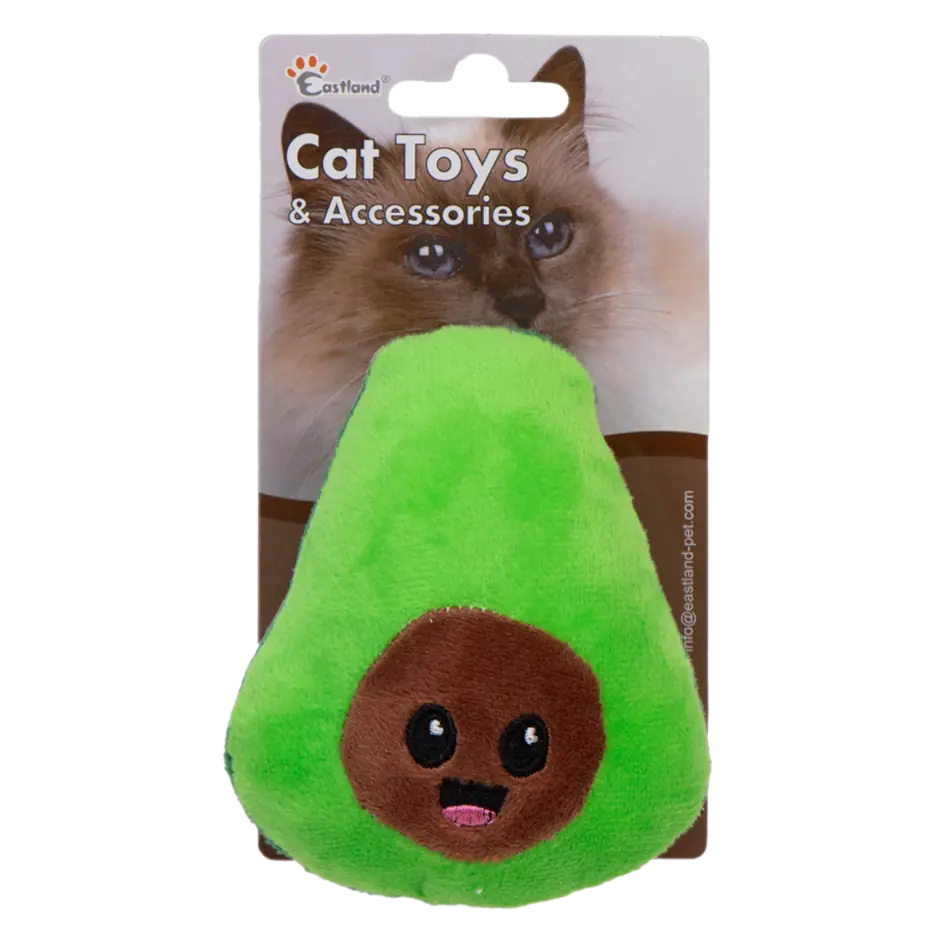 Eastland Catnipli Hışırtılı Peluş Avokado 11,5cm - 1