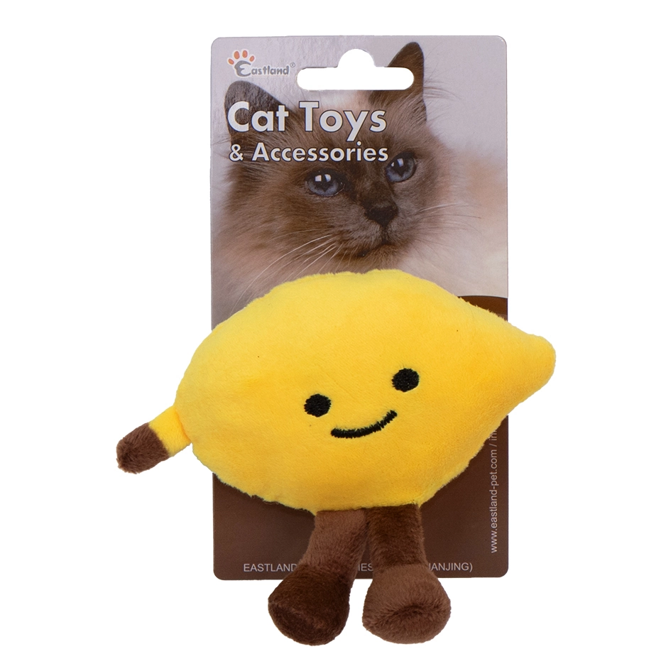 Eastland Catnipli Hışırtılı Peluş Limon 12,5cm - 1