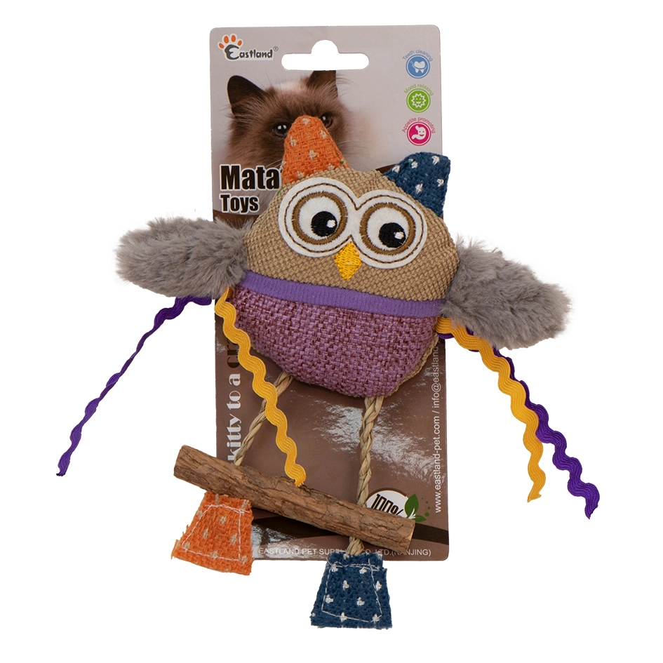 Eastland Catnipli Peluş Baykuş 16cm - 1