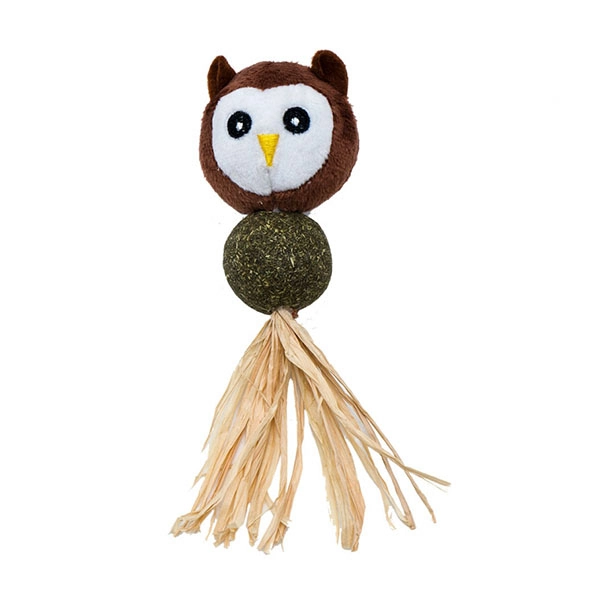 Eastland Catnipli Peluş Baykuş Kedi Oyuncağı 27cm - 1