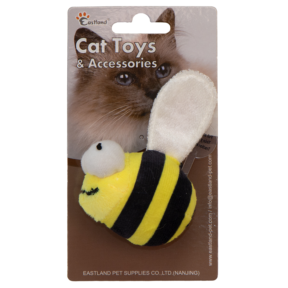 Eastland Catnipli Peluş Dijital Sesli Arı 6,5cm - 1
