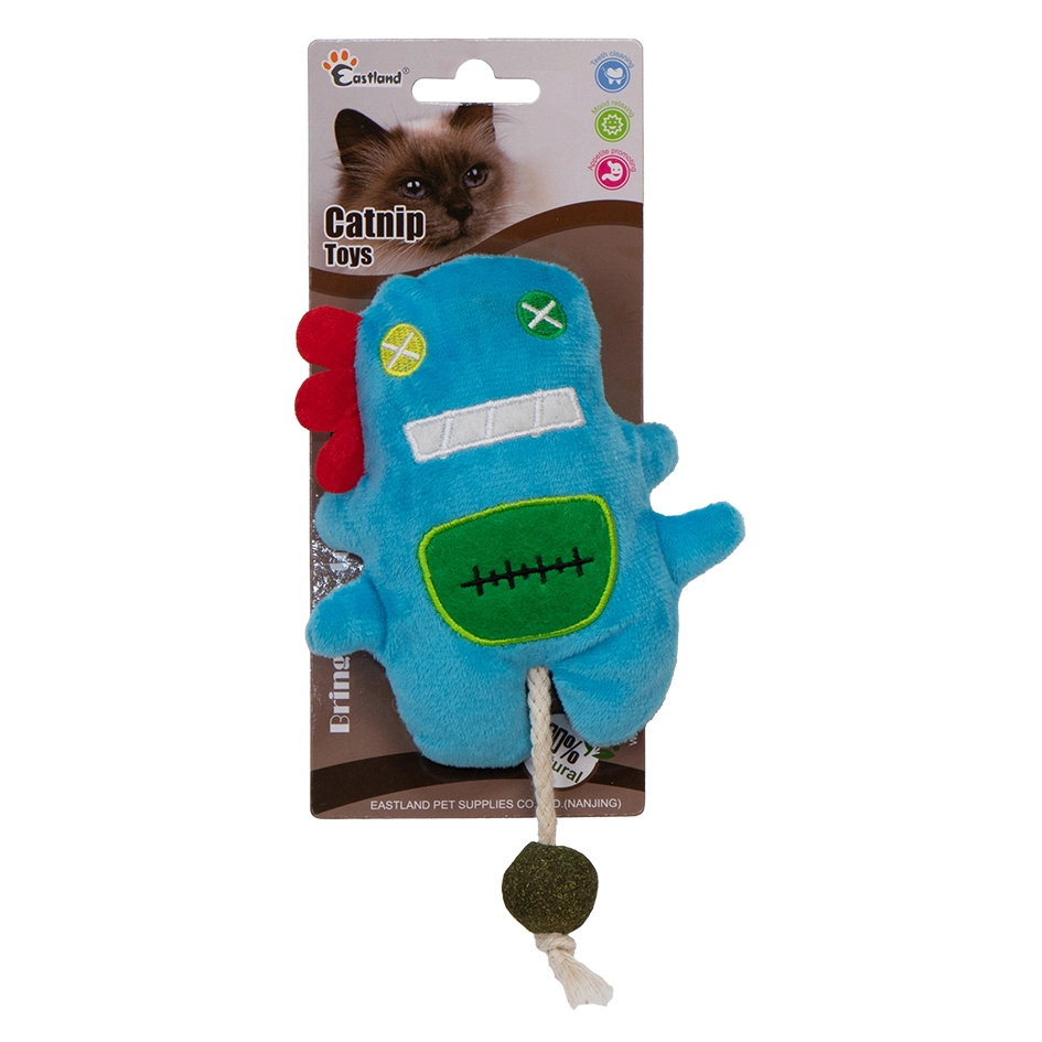 Eastland Catnipli Peluş Mavi Canavar 18cm - 1