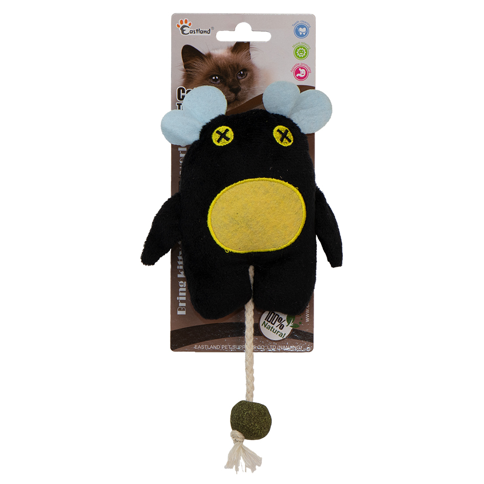 Eastland Catnipli Peluş Siyah Canavar 18cm - 1
