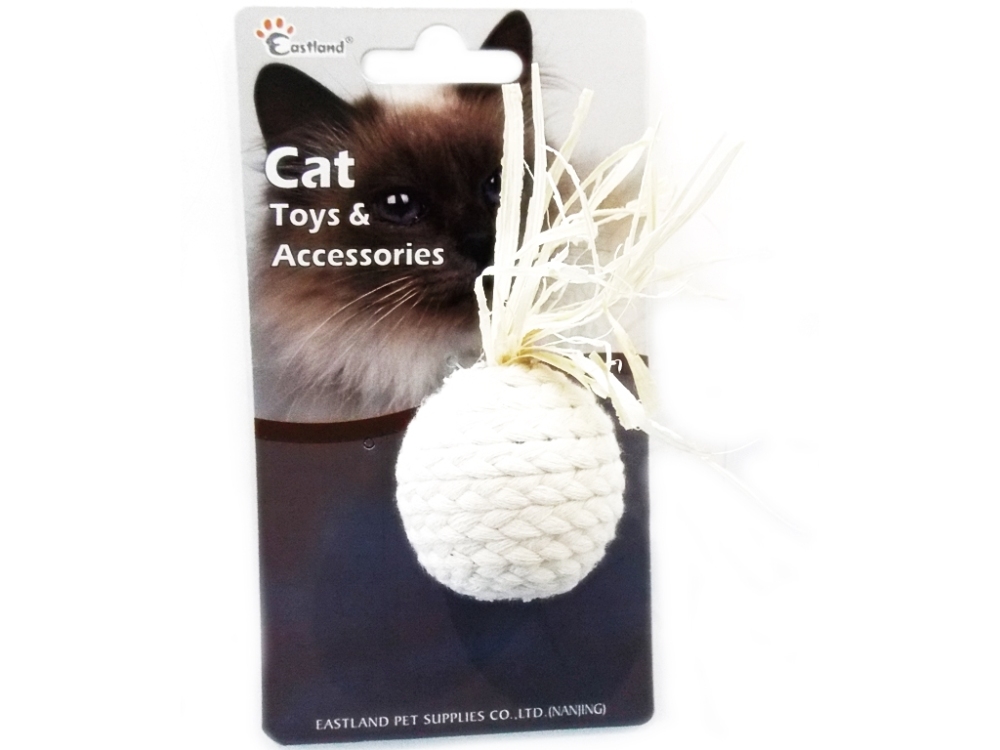 Eastland Düğümlü İp Kedi Oyn.çap:4,5 Cm - 1