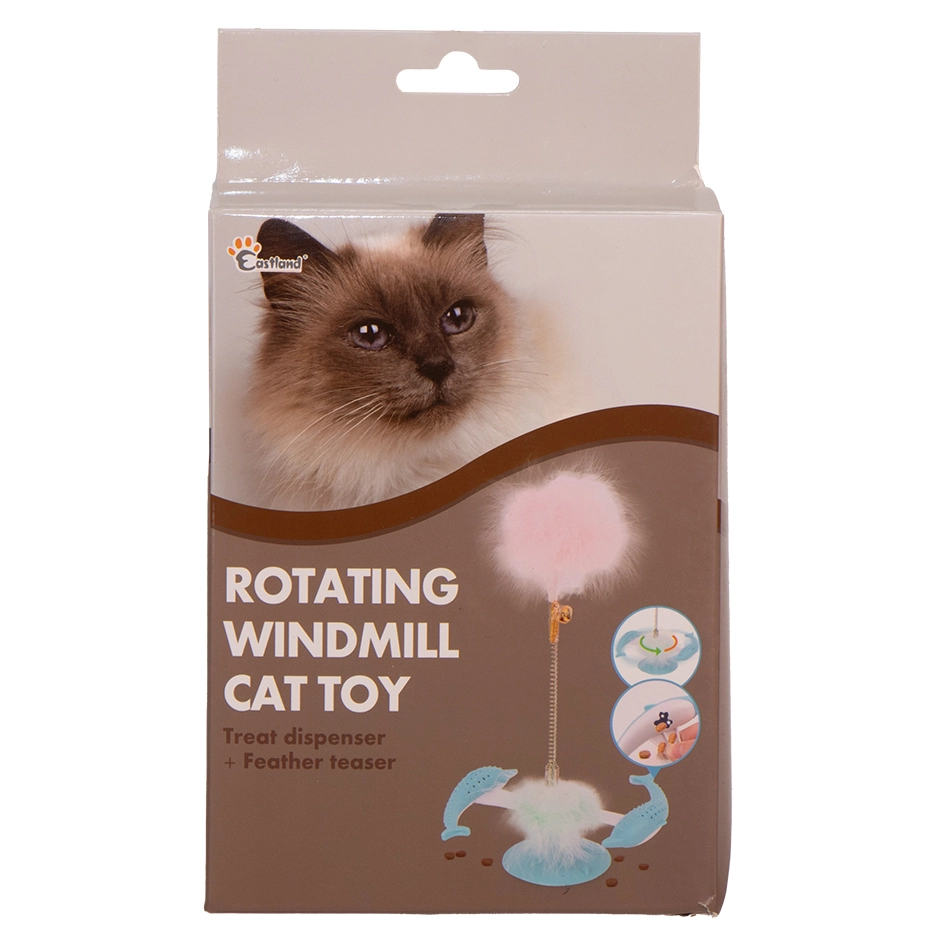 Eastland İnteraktif Dönen Kedi Oyuncağı Yunus 24x1 - 1