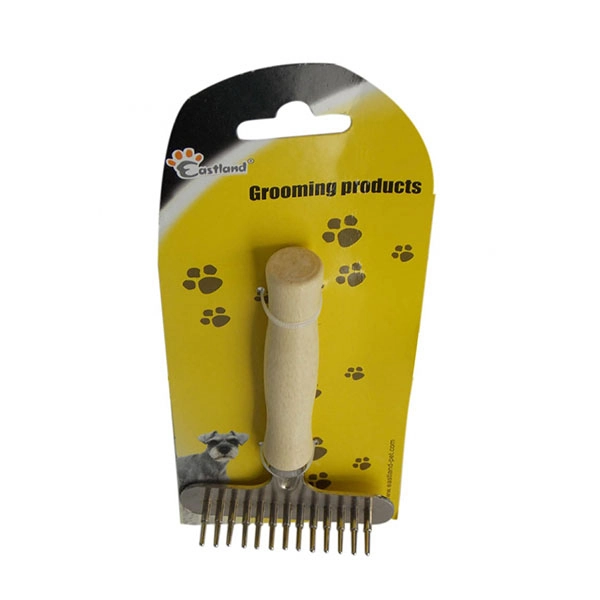 Eastland Kedi Köpek Ahşap Tutacaklı Keçe Açıcı 13 İğneli - 1