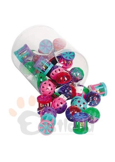 Eastland Kedi Oyuncağı Çıngıraklı Karışık 60 Adet - 1