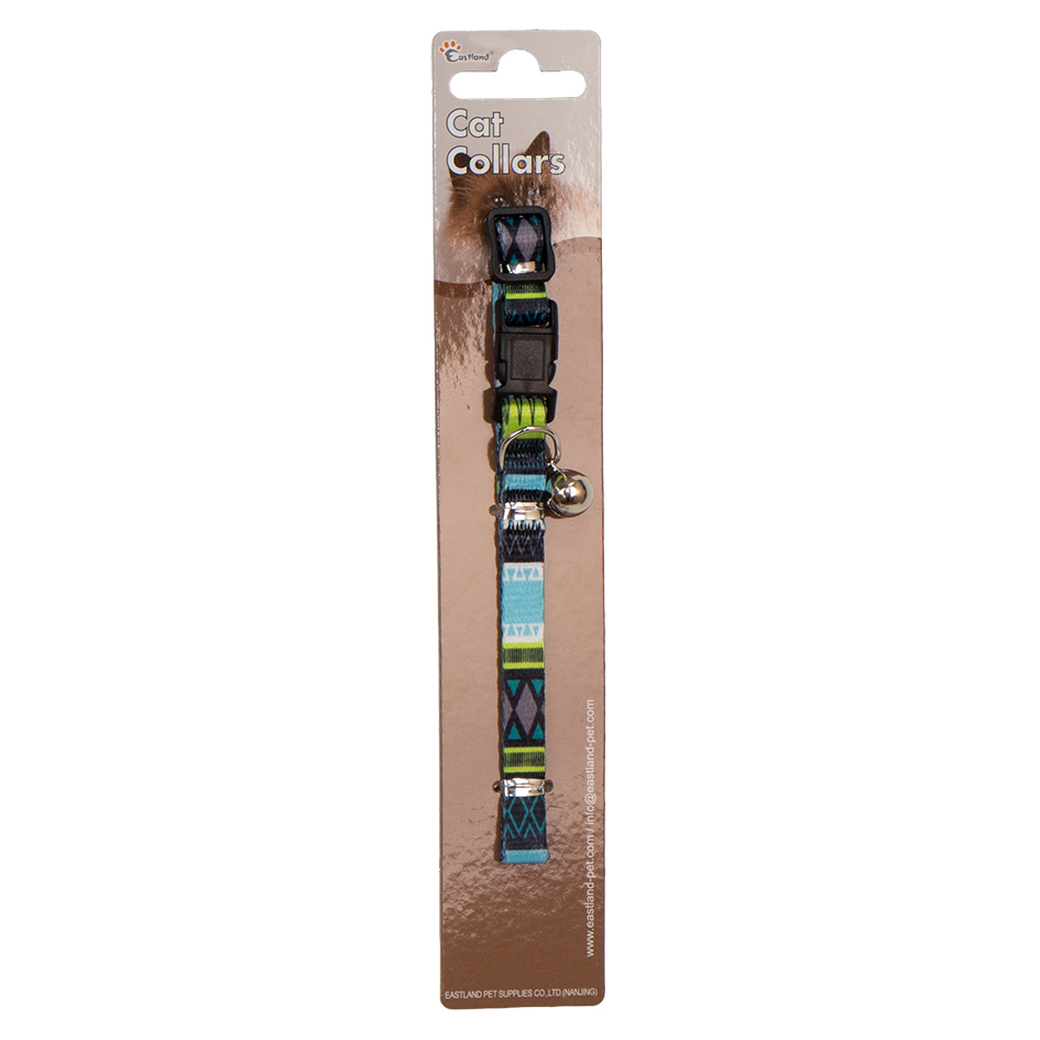 Eastland Klipsli Örgü Baskılı Kedi Tasması 22-30cm - 1