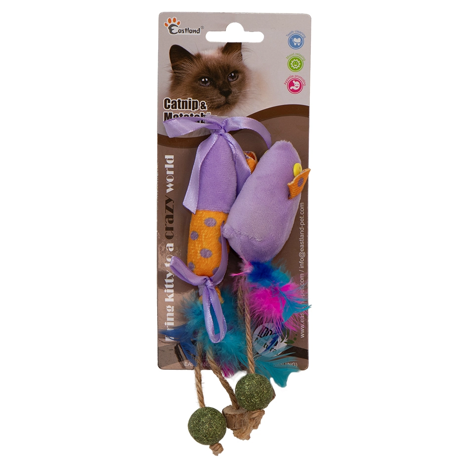 Eastland Matatabi Ve Catnipli Peluş Fare Ve Şekerl - 1