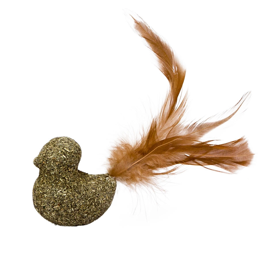 Eastland Ördek Catnip Tüylü Kedi Oyunc. 5x4,5 Cm - 1