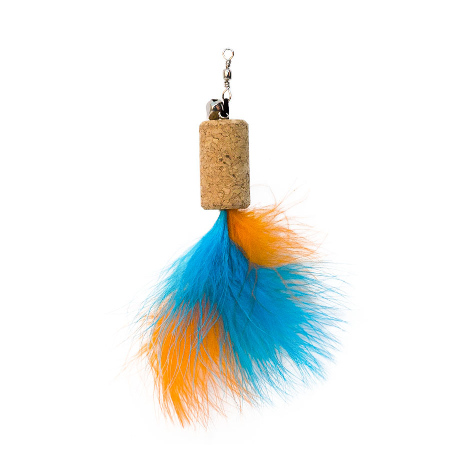 Eastland Tüylü Çıng.mantar Kedi Oyn. Mavi4x2,2 Cm - 1