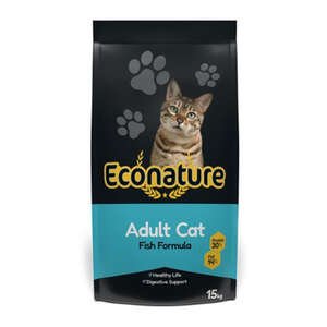Econature Balıklı Yetişkin Kedi Maması 15 Kg