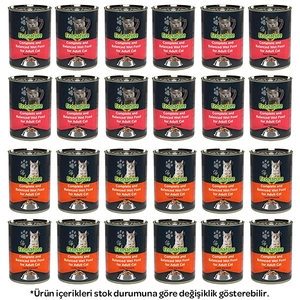 Econature Karışık Kedi Yaş Maması 400 gr X 24 Adet