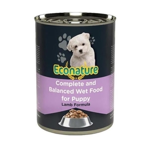 Econature Kuzu Etli Yavru Köpek Yaş Maması 400 Gr