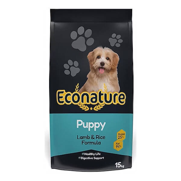 Econature Yavru Kuzulu Köpek Maması 15 Kg - 1