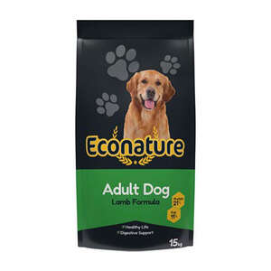 Econature Yetişkin Kuzulu Köpek Maması 15 Kg