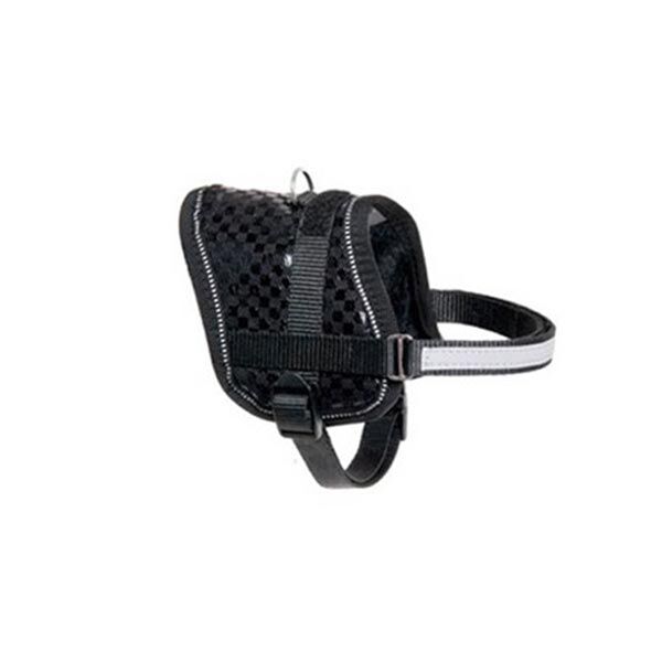 Flamingo Eeny Mini Köpek Göğüs Tasması M (36-46 cm) Siyah - 1
